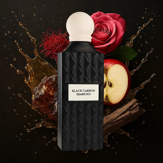 BLACK CARBON DIAMOND Eau de Parfum Unisex 200Ml (With Box) Original100%
