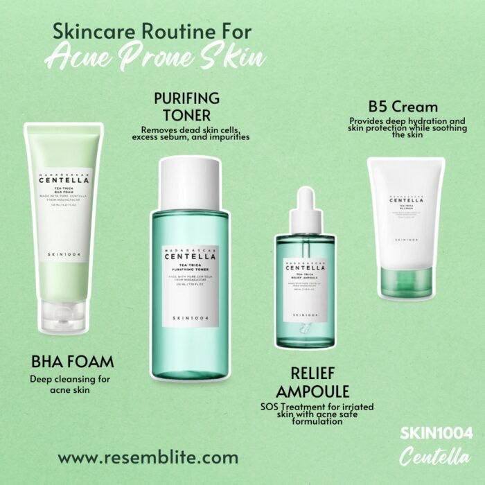 SKIN1004 Tea-Trica Acne Care Set 4*30ml