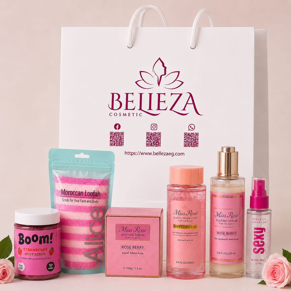Belleza Rose Berry Collection