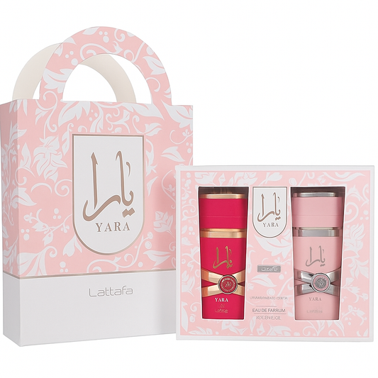 LATTAFA – YARA Pink Gift Set