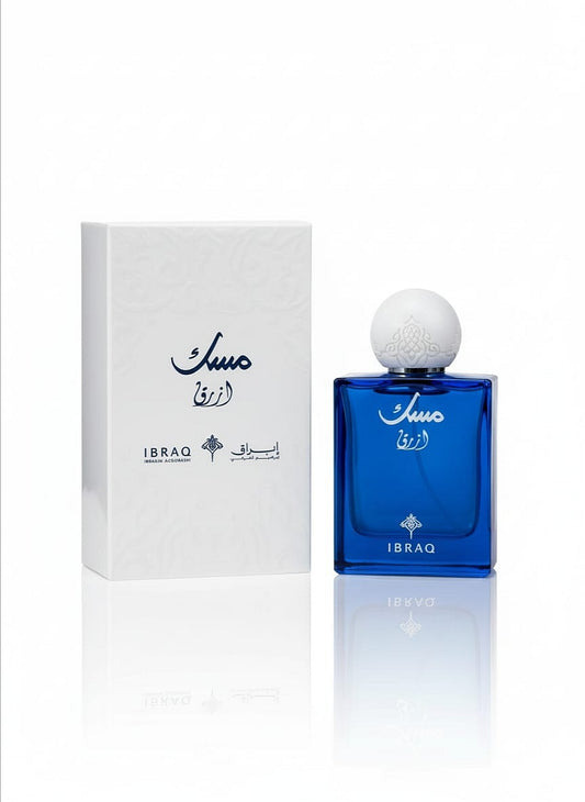 مِسك أزرق –  Ibrahim Al-Qurashi -75 ml Unisex Original100%