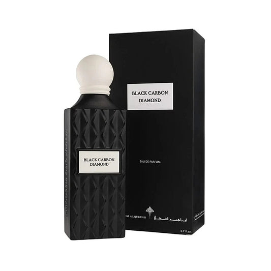BLACK CARBON DIAMOND Eau de Parfum Unisex 200Ml (With Box) Original100%