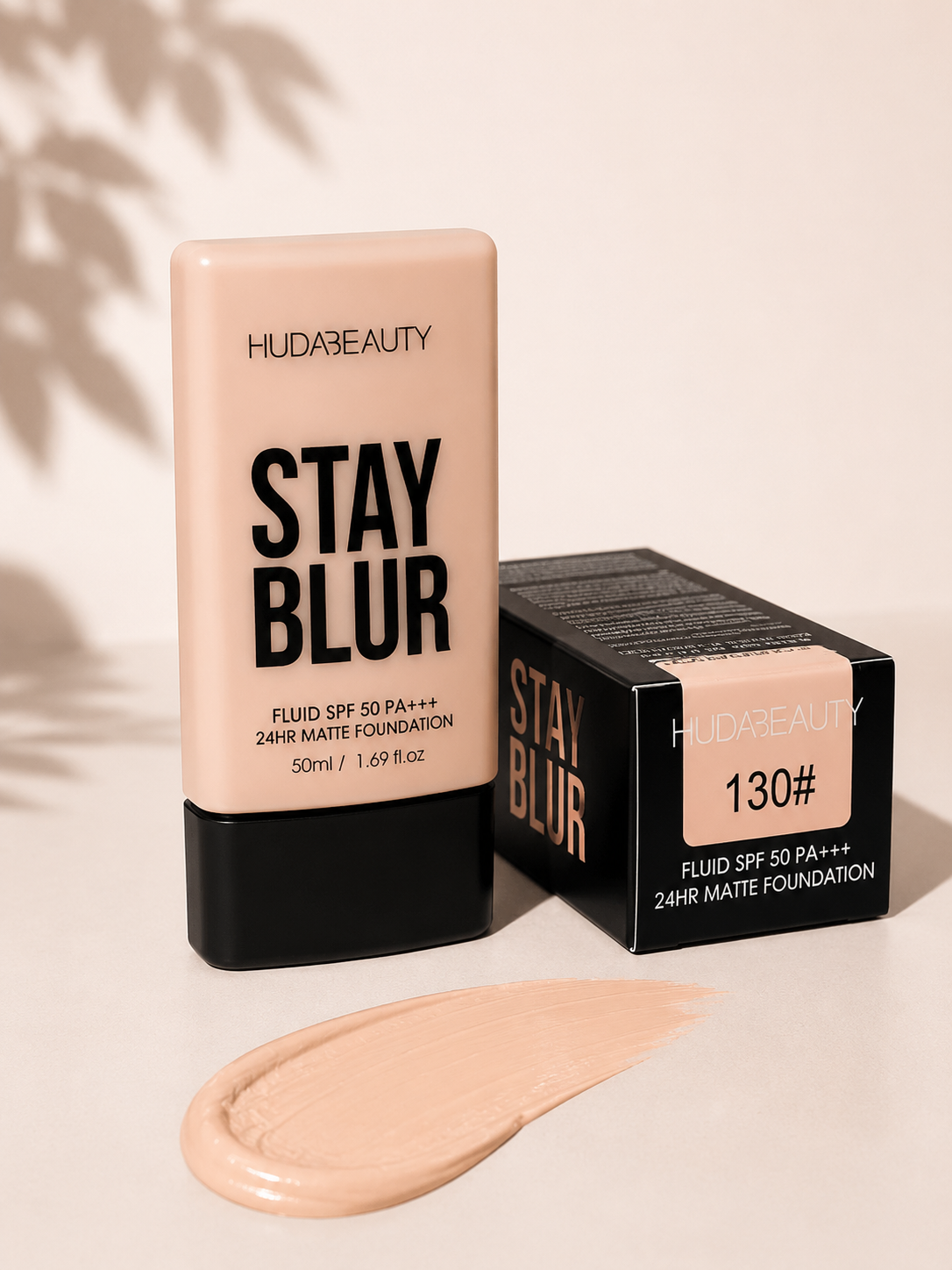 BELLEZA COSMETICS x HUDA BEAUTY Suitable for light to light-medium skin tones.