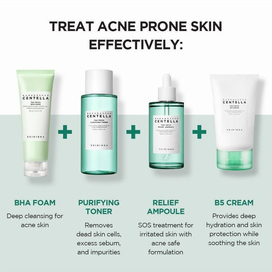 SKIN1004 Tea-Trica Acne Care Set 4*30ml